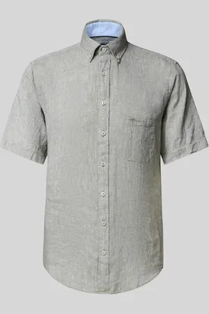 Fynch-Hatton Regular Fit Freizeithemd aus Leinen-Baumwoll-Mix in , Größe 3XL