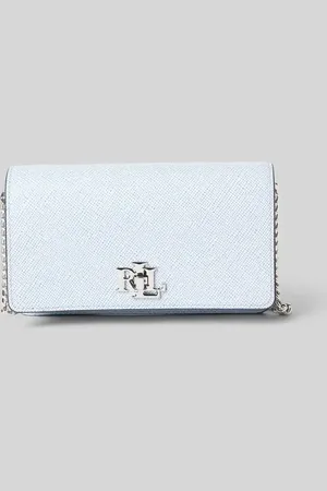 Ralph Lauren Umhängetasche aus Rindsleder mit Label-Applikation in , Größe 1