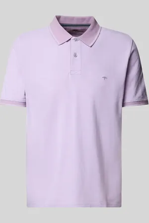 Fynch-Hatton Poloshirt mit Label-Stitching in , Größe 3XL