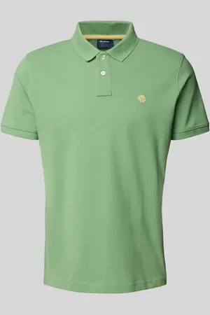 McNeal Regular Fit Poloshirt mit Label-Stitching in , Größe L