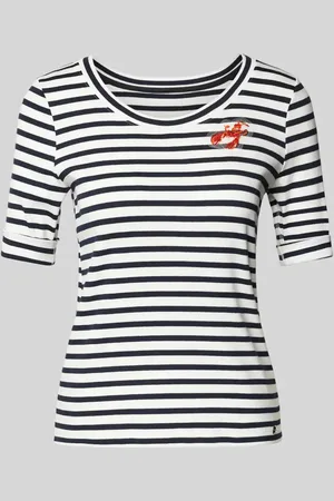 Marc Cain T-Shirt mit Rundhalsausschnitt in , Größe 34