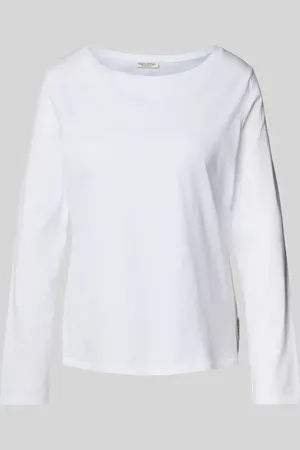 Marc O’ Polo Longsleeve aus Baumwolle mit Logo-Detail in , Größe XS