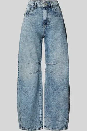 Review Barrel Fit Jeans mit Eingrifftaschen in , Größe 25