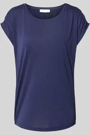 Christian Berg T-Shirt mit geripptem Rundhalsausschnitt in , Größe L
