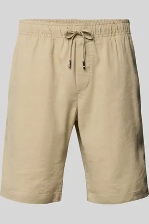 Tommy Hilfiger Relaxed Fit Shorts aus Leinen-Mix in , Größe 30