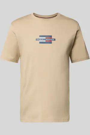 Tommy Hilfiger Regular Fit T-Shirt aus reiner Baumwolle in , Größe L