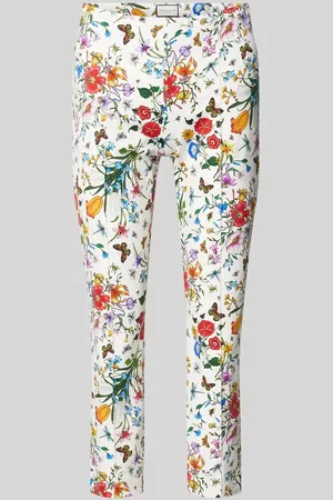 SEDUCTIVE Slim Fit Caprihose mit fixierten Bügelfalten in , Größe 36