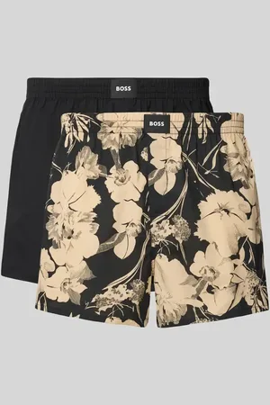 HUGO BOSS Boxershorts mit Label-Detail im 2er-Pack in , Größe L