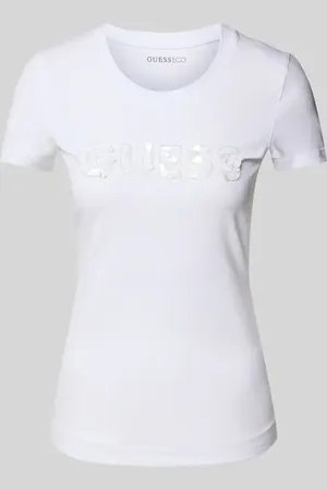 Guess T-Shirt mit Label-Detail in , Größe L