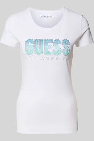 Guess T-Shirt mit Rundhalsausschnitt in , Größe L