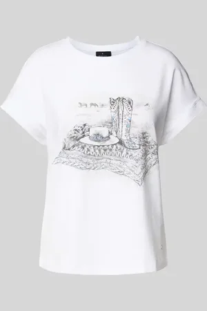 monari T-Shirt mit Motiv-Print in , Größe 34
