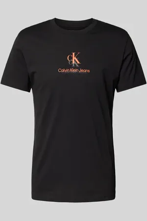 Calvin Klein T-Shirt mit Label-Print in , Größe L