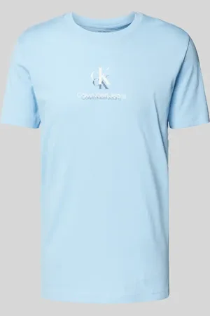 Calvin Klein T-Shirt mit Label-Print in , Größe L