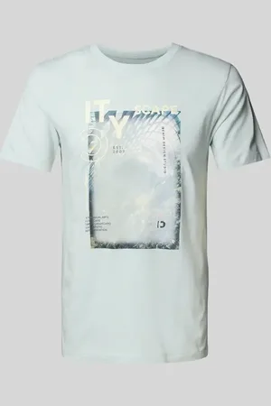 TOM TAILOR Regular Fit T-Shirt aus reiner Baumwolle in , Größe L