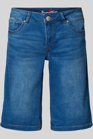 Buena Vista Jeansshorts im Used-Look in , Größe L
