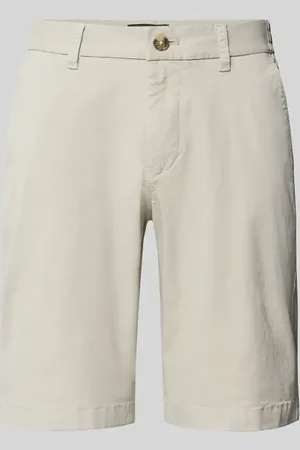 Marc O’ Polo Regular Fit Bermudas aus Twill-Baumwoll-Mix Modell 
