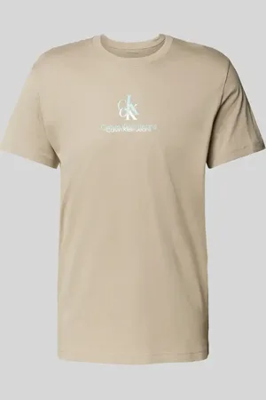 Calvin Klein T-Shirt mit Label-Print in , Größe L
