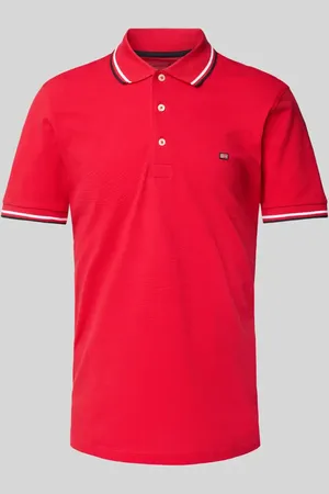Christian Berg Poloshirt mit Label-Stitching in , Größe 3XL
