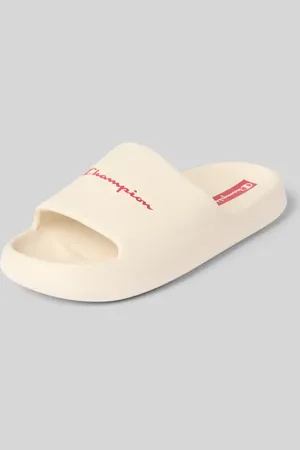 Champion Slides mit Logo-Print in , Größe 36