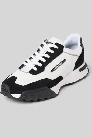 Ralph Lauren Sneaker aus Leder-Textil-Mix Modell 