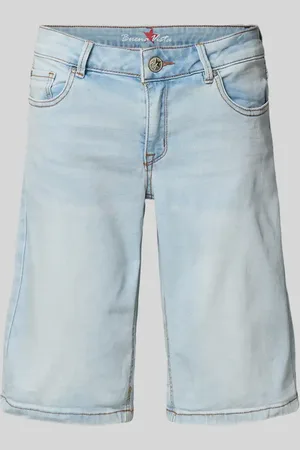Buena Vista Jeansshorts im Used-Look in , Größe L