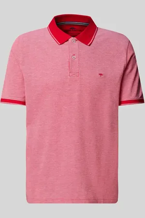 Fynch-Hatton Poloshirt mit Label-Stitching in , Größe 3XL