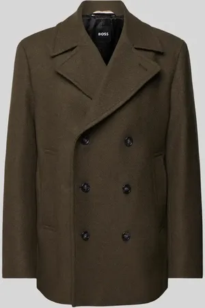 HUGO BOSS Trenchcoat mit Reverskragen Modell 