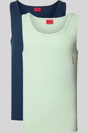 HUGO BOSS Tanktop mit Rundhalsausschnitt im 2er-Pack in , Größe XXL