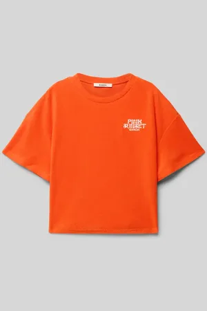 Garcia T-Shirt mit Statement-Print in , Größe 140