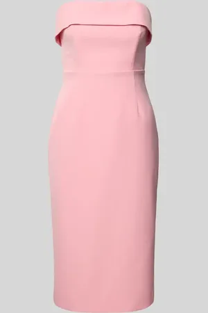 Bardot Knielanges Cocktailkleid mit Reißverschluss auf der Rückseite in , Größe 44