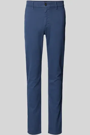 HUGO BOSS Slim Fit Chino mit seitlichen Eingrifftaschen in , Größe 34/34