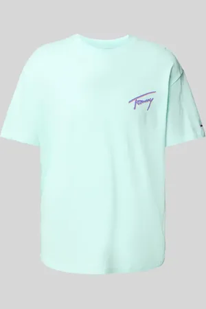 Tommy Hilfiger Relaxed Fit T-Shirt aus reiner Baumwolle in , Größe L