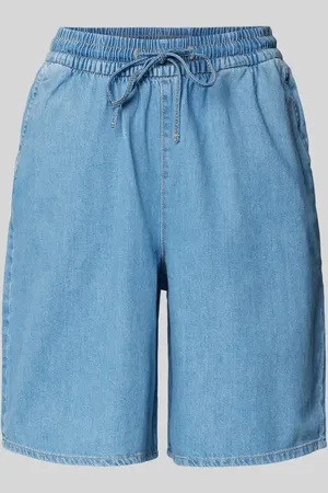 TOM TAILOR Relaxed Fit Jeansshorts aus reiner Baumwolle in , Größe L