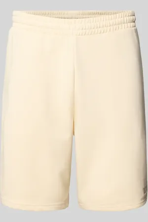 Review Relaxed Fit Sweatshorts mit Label-Stitching in , Größe L