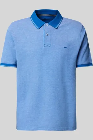 Fynch-Hatton Poloshirt mit Label-Stitching in , Größe 3XL