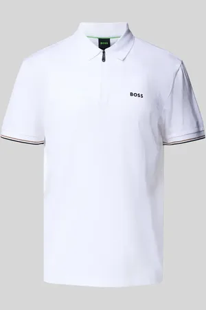 HUGO BOSS Poloshirt mit Label-Detail Modell 