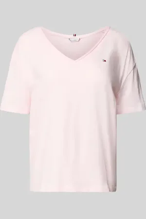 Tommy Hilfiger Regular Fit T-Shirt aus reiner Baumwolle in , Größe L