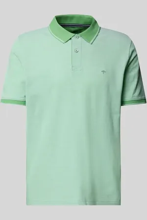 Fynch-Hatton Poloshirt mit Label-Stitching in , Größe 3XL