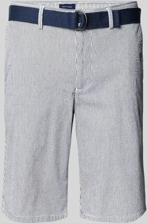 Christian Berg Bermudas mit Gürtel in , Größe 46