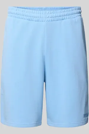 Review Relaxed Fit Sweatshorts mit Label-Stitching in , Größe L