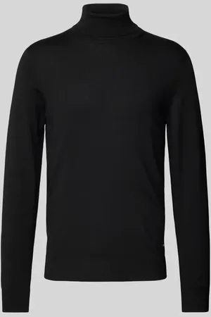 JOOP! Rollkragenpullover mit gerippten Abschlüssen Modell 