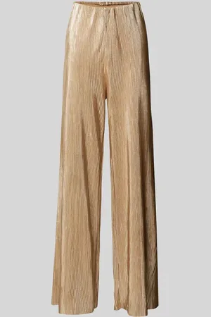 Zero Hose mit Plisseefalten und elastischem Bund in , Größe 36