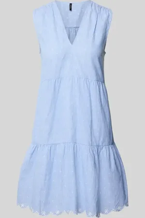 VERO MODA Loose Fit Freizeitkleid aus reiner Baumwolle Modell 