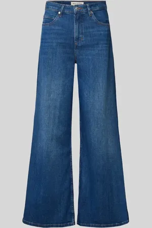 Marc O’ Polo High Rise Jeans aus Baumwoll-Mix mit ausgestelltem Bein in , Größe 28/32