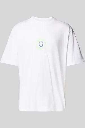Hugo Blue T-Shirt mit Label-Print Modell 