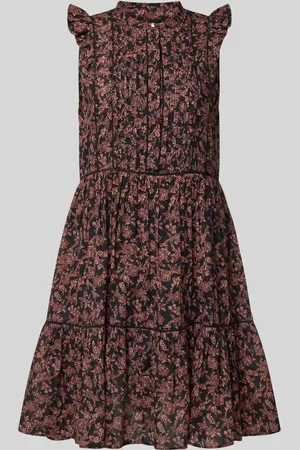 HUGO BOSS Minikleid mit Rüschenbesatz Modell 
