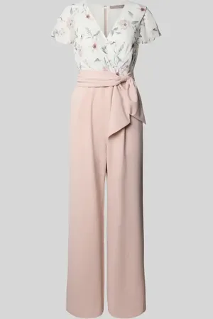 Christian Berg Jumpsuit mit V-Ausschnitt in , Größe 32