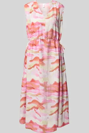 Y.A.S Midikleid mit V-Ausschnitt Modell 