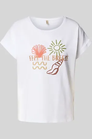 soyaconcept T-Shirt mit Rundhalsausschnitt Modell 