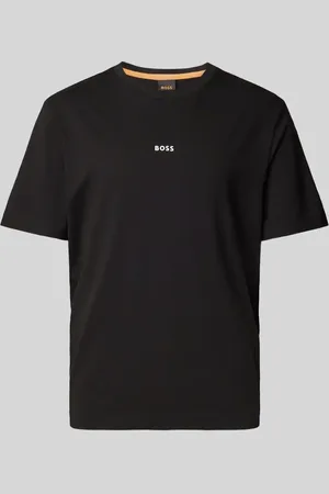 HUGO BOSS T-Shirt mit Label-Print in , Größe XXL